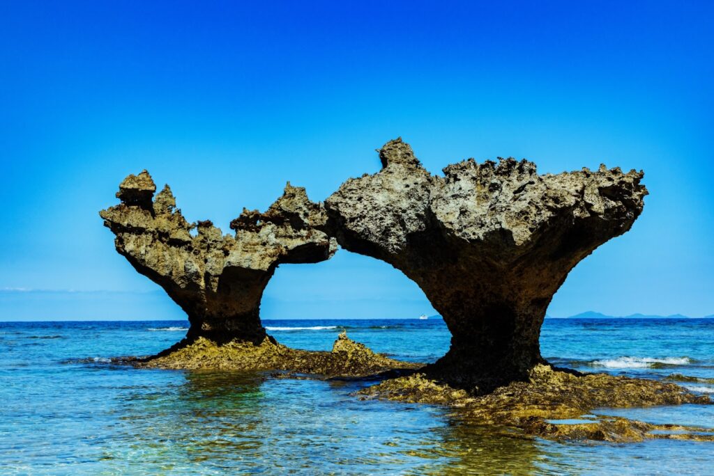 古宇利島のハートロック