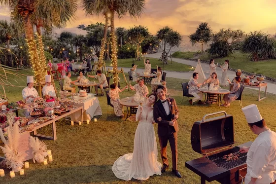 アートグレイス オーシャンフロント ガーデンチャペル 沖縄 ｜ ハワイ