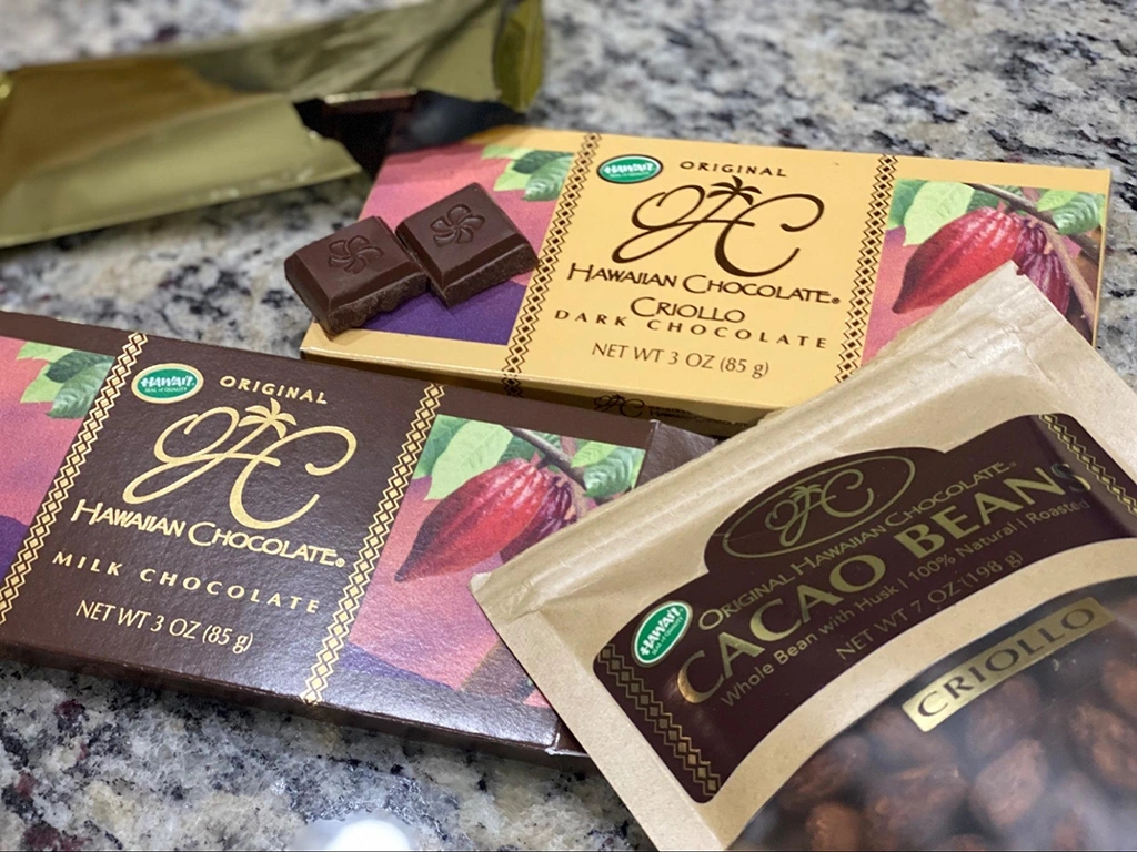 オリジナル ハワイアン チョコレート ファクトリーのチョコレート