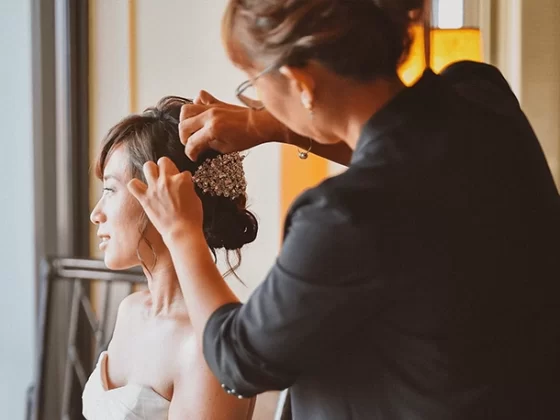 結婚式のお支度