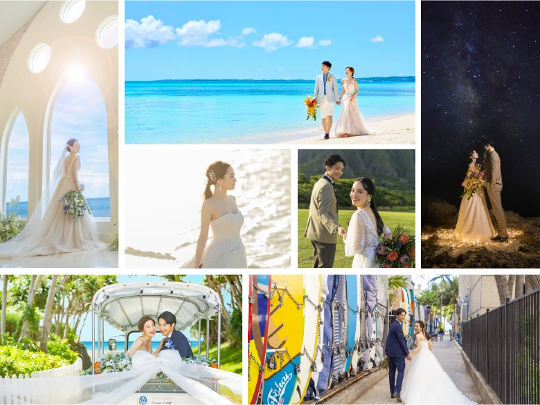 フォトスポットが豊富なリゾート地