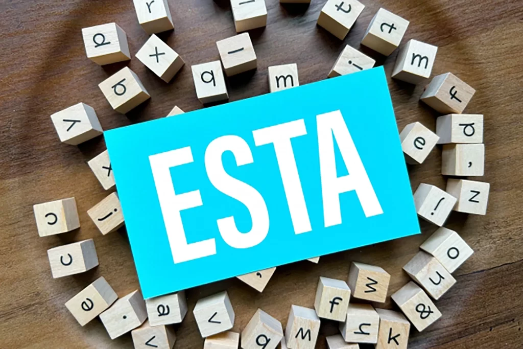 ESTA申請イメージ