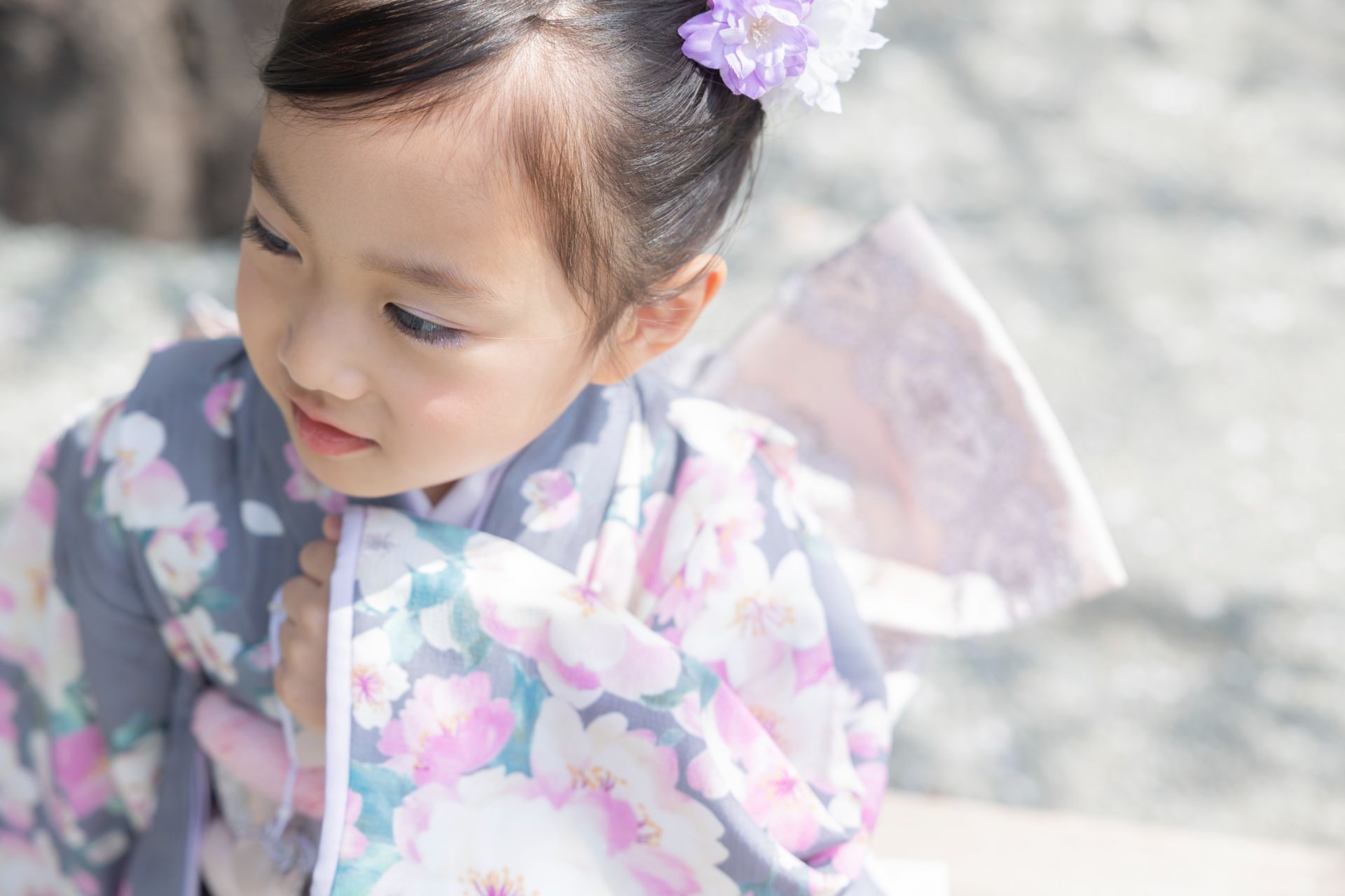 晴れの日に祝福の花を添えて