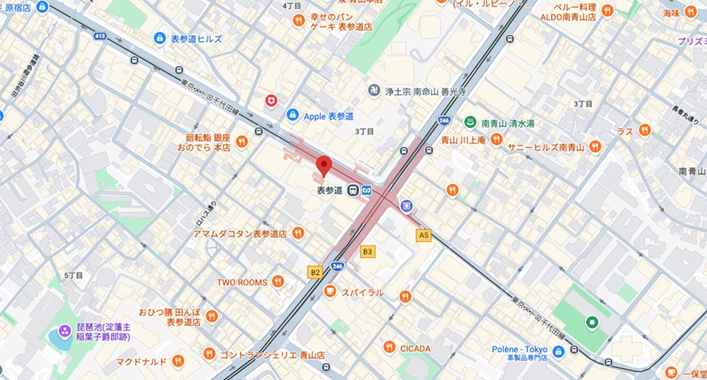 店舗周辺マップ