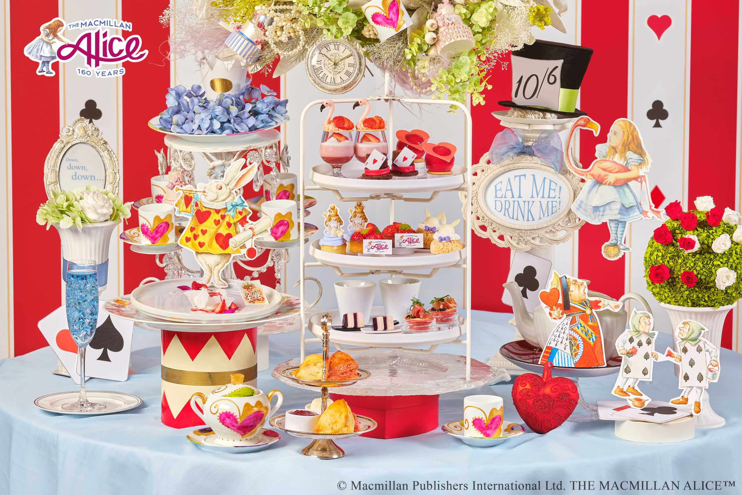 ザ ストリングス 博多」 “不思議の国のアリス”の甘いお茶会へ誘う